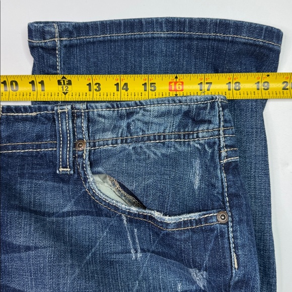 BKE Denim Bermuda Shorts Size 33 20" Inseam - Picture 8 of 13